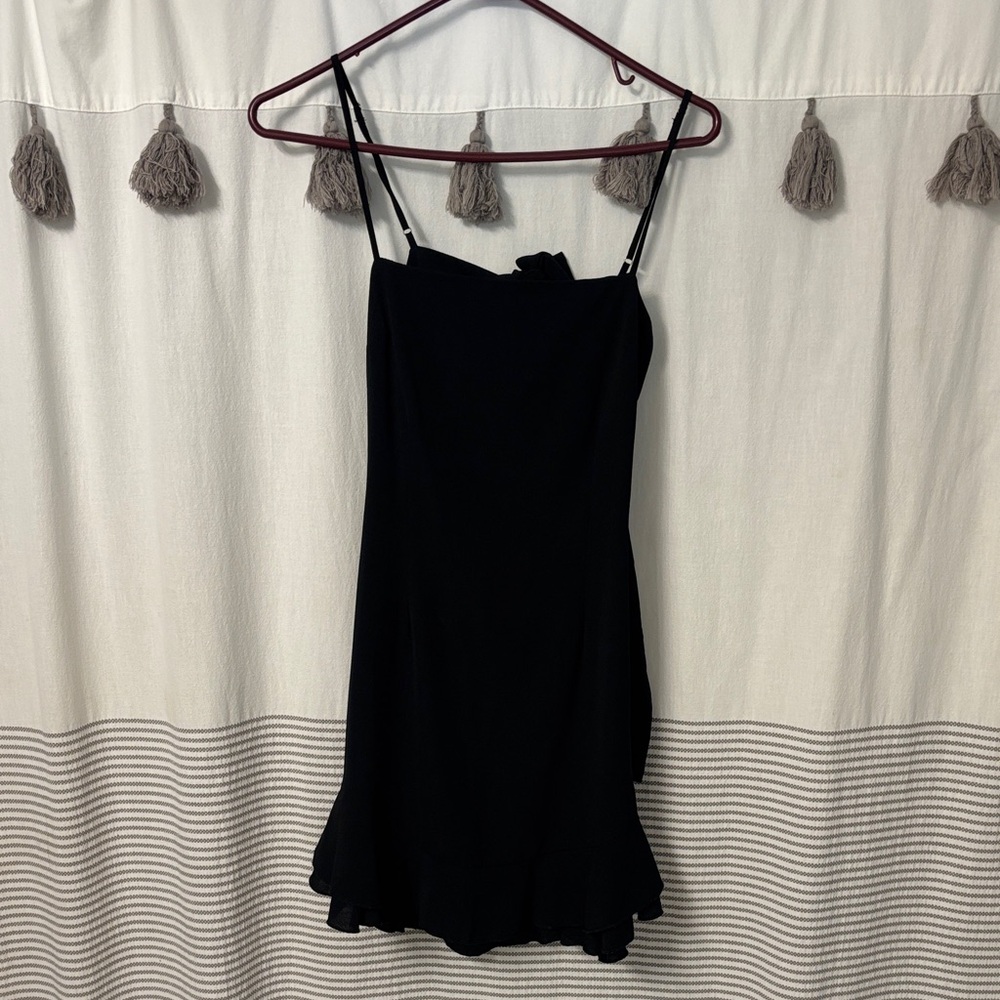 Lucy in the Sky Black Mini Dress